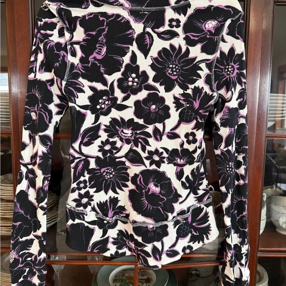 Free People Movement Rally Printed Layer NWOT size medium - Picture 6 of 6